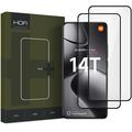 Xiaomi 14T/14T Pro Hofi Premium Pro+ Tempered Glass Screen Protector - 2 Pcs. - Black Edge