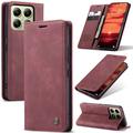 Xiaomi 14T Caseme 013 Series Wallet Case - Wine Red