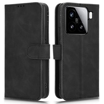 Xiaomi 15 Pro Wallet Case with Magnetic Closure