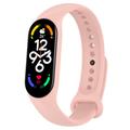 Xiaomi Mi Band 5/6/7 Matte Silicone Band - Light Pink