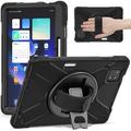 Xiaomi Pad 6/Pad 6 Pro Heavy Duty 360 Case with Hand Strap - Black