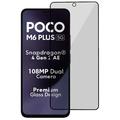 Xiaomi Poco M6 Plus Privacy Tempered Glass Screen Protector