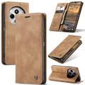 Xiaomi Redmi 14C Caseme 013 Series Wallet Case - Brown