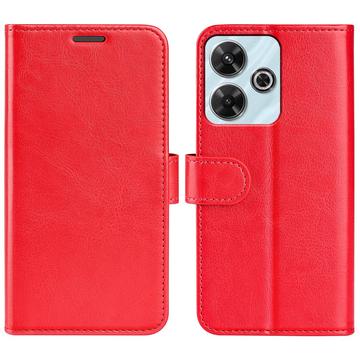 Xiaomi Redmi Note 13R/Poco M6 4G/Redmi 13 5G Wallet Case with Magnetic Closure