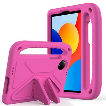 Xiaomi Redmi Pad SE 8.7 Kids Carrying Shockproof Case - Hot Pink