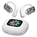 YJ33 Open-Ear Wireless Earphones with Touch Control - White