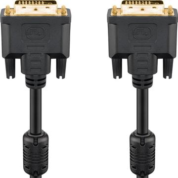 Goobay Dual Link DVI-D Full HD Cable - 10m - Gold Plated