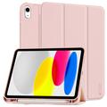 iPad 2022/2025 Tech-Protect SmartCase Pen Tri-Fold Folio Case - Pink