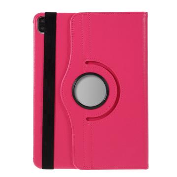 iPad Air 11 (2024) 360 Rotary Folio Case - Hot Pink