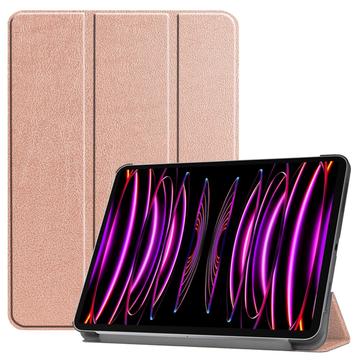 iPad Air 13 (2024) Tri-Fold Series Smart Folio Case - Rose Gold