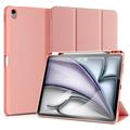 iPad Air 13 (2024) Dux Ducis Domo Tri-Fold Smart Folio Case - Pink