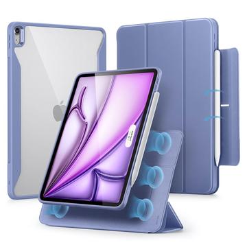 iPad Air 13 (2024) ESR Rebound Hybrid Tri-Fold Folio Case - Lavender