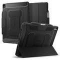 iPad Air 13 (2024) Spigen Rugged Armor Pro Folio Case - Black