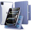 iPad Pro 13 (2024) ESR Rebound Hybrid Tri-Fold Folio Case - Purple