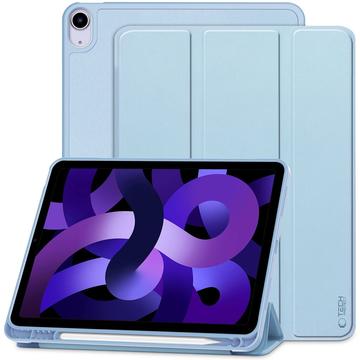 iPad Air 2020/2022/2024 Tech-Protect SmartCase Pen Tri-Fold Folio Case - Sky Blue