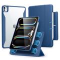 iPad Pro 11 (2024) ESR Rebound Hybrid Tri-Fold Folio Case - Blue