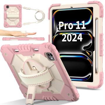 iPad Pro 11 (2024) Heavy Duty 360 Case with Hand Strap