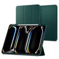 iPad Pro 13 (2024) Spigen Urban Fit Smart Folio Case - Dark Green