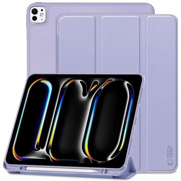 iPad Pro 13 (2024) Tech-Protect SmartCase Pen Tri-Fold Folio Case - Violet