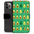 iPhone 11 Pro Max Premium Wallet Case - Avocado Pattern