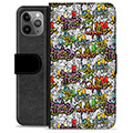 iPhone 11 Pro Max Premium Wallet Case - Graffiti