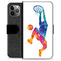 iPhone 11 Pro Max Premium Wallet Case - Slam Dunk