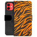 iPhone 12 mini Premium Wallet Case - Tiger