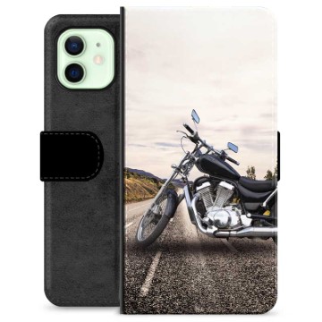 iPhone 12 Premium Wallet Case - Motorbike