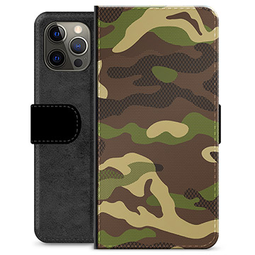 iPhone 12 Pro Max Premium Wallet Case - Camo