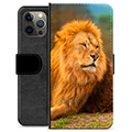 iPhone 12 Pro Max Premium Wallet Case - Lion