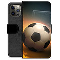 iPhone 12 Pro Max Premium Wallet Case - Soccer
