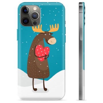 iPhone 12 Pro Max TPU Case - Cute Moose