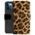 iPhone 12 Pro Premium Wallet Case - Leopard
