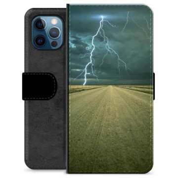 iPhone 12 Pro Premium Wallet Case - Storm