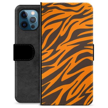 iPhone 12 Pro Premium Wallet Case - Tiger