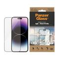 iPhone 14 Pro Max PanzerGlass Ultra-Wide Fit Anti-Reflective EasyAligner Screen Protector - Black Edge