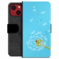 iPhone 13 Mini Premium Wallet Case - Dandelion