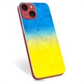 iPhone 13 Mini TPU Case Ukrainian Flag - Two Tone