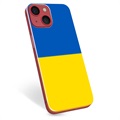 iPhone 13 Mini TPU Case Ukrainian Flag - Yellow and Light Blue