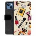 iPhone 13 Premium Wallet Case - Makeup