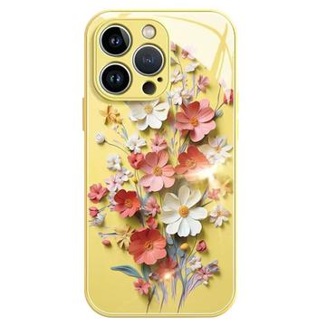 iPhone 13 Pro Max Flower Bouquet Hybrid Case - Yellow