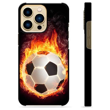 iPhone 13 Pro Max Protective Cover - Football Flame