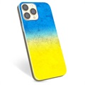 iPhone 13 Pro Max TPU Case Ukrainian Flag - Two Tone