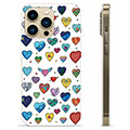 iPhone 13 Pro Max TPU Case - Hearts