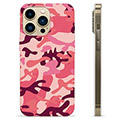 iPhone 13 Pro Max TPU Case - Pink Camouflage