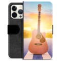 iPhone 13 Pro Premium Wallet Case - Guitar