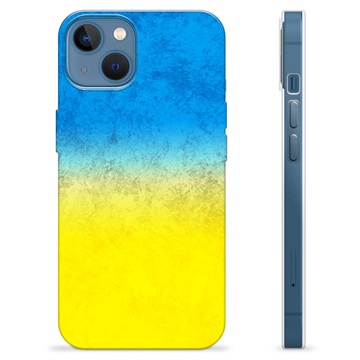 iPhone 13 TPU Case Ukrainian Flag - Two Tone