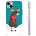 iPhone 14 Plus TPU Case - Cute Moose