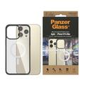 iPhone 14 Pro Max PanzerGlass ClearCase MagSafe Antibacterial Case - Black / Clear