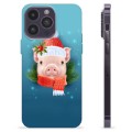 iPhone 14 Pro Max TPU Case - Winter Piggy